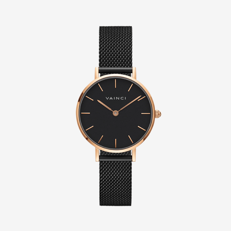 Valora Black & Rose Gold