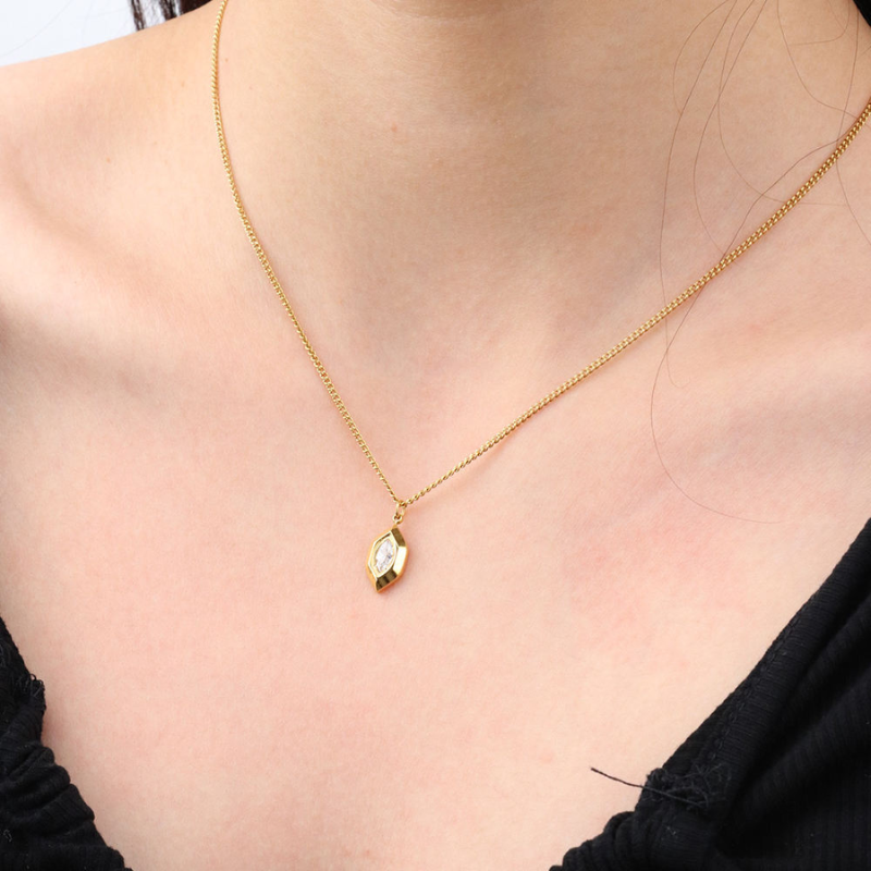 Beralis Marquise Necklace