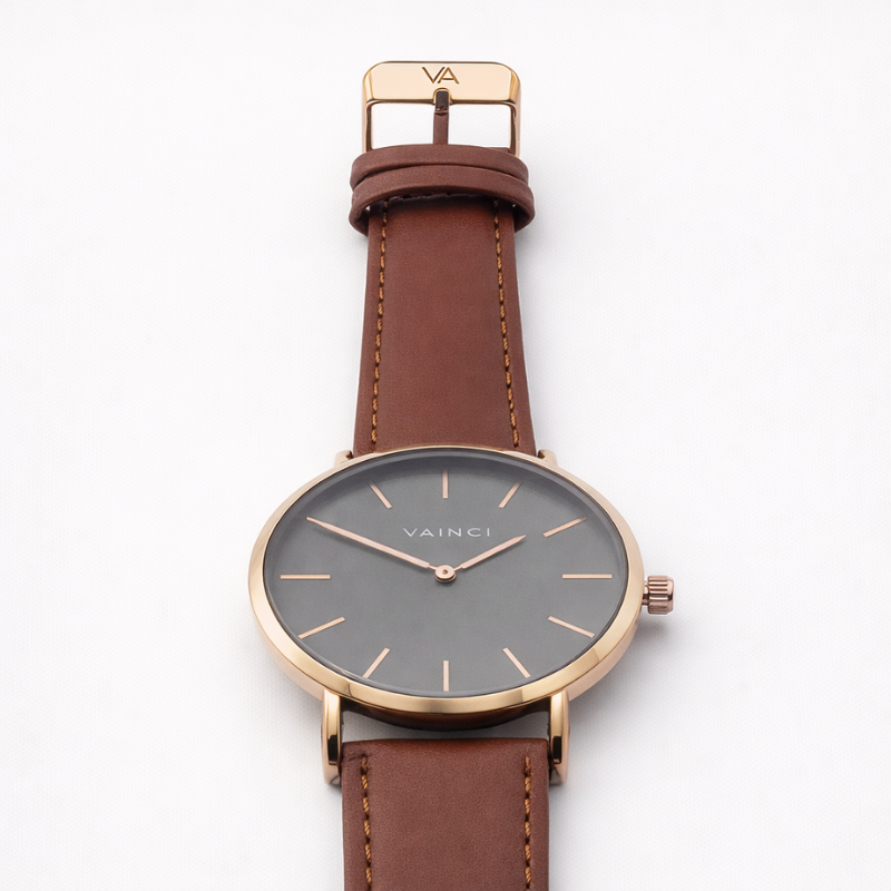 Noir Rose Gold - White