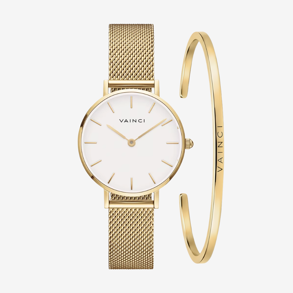 Valora & Linea Cuff Gold Set