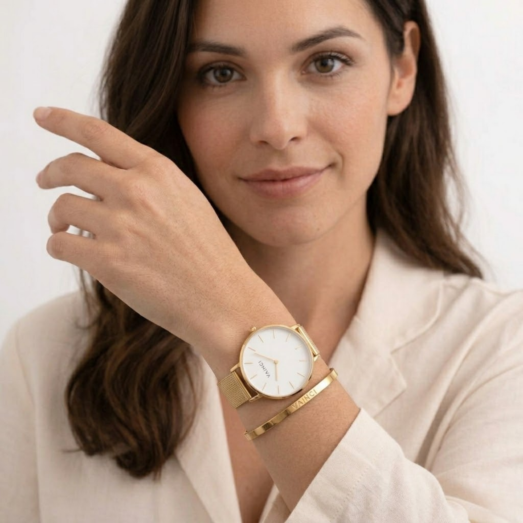 Valora & Linea Cuff Gold Set