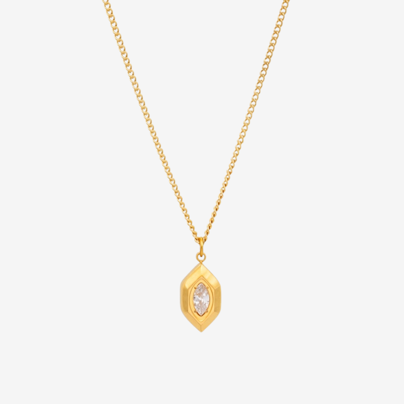 Beralis Marquise Necklace