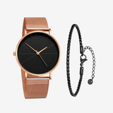 VAINCI™ Focus Rose-Gold & Free Bracelet