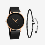 VAINCI™ Focus Black-Rose & Free Bracelet