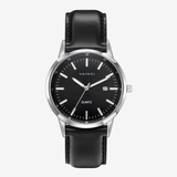 Vainci™ Aegis Silver & Black 40mm