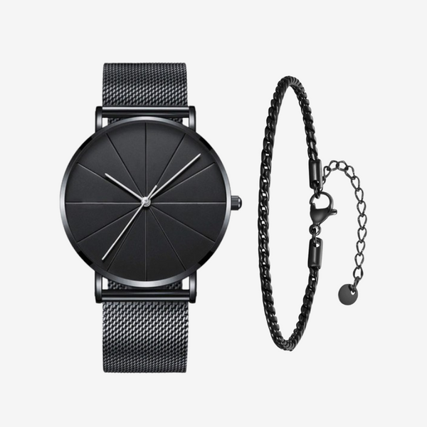 VAINCI™ Focus Black-Mesh & Free Bracelet