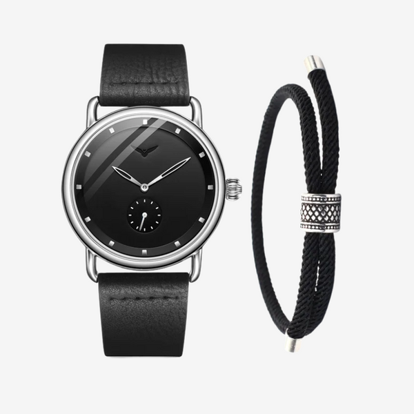 VAINCI™ Vanguard Silver-Black & FREE Bracelet