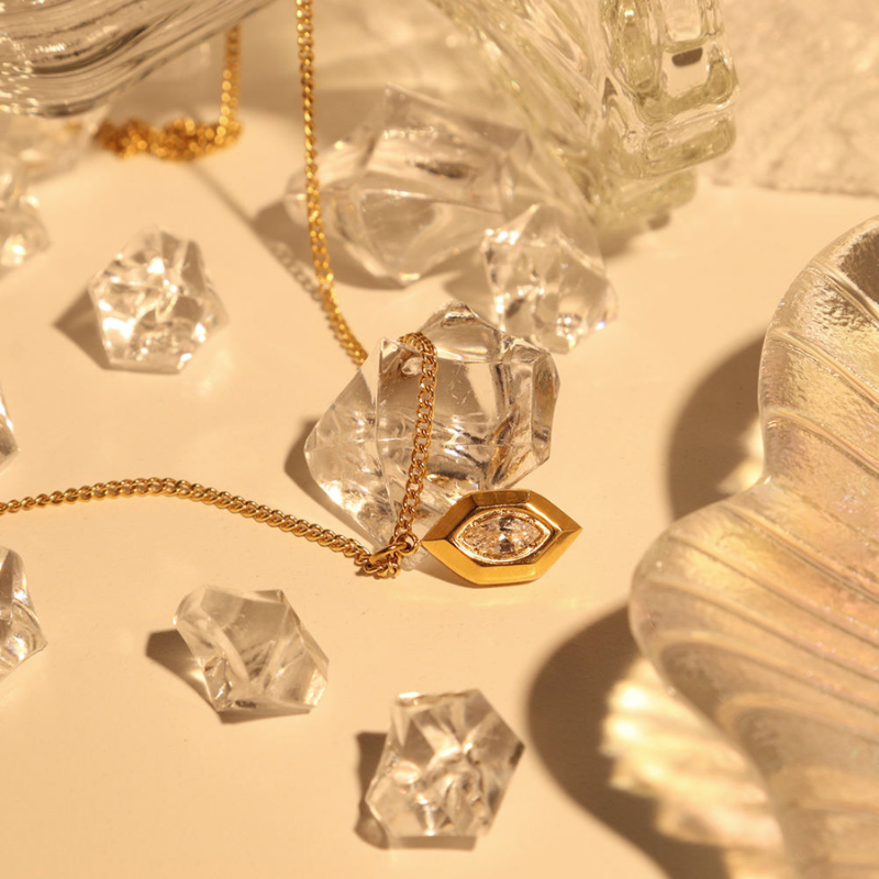Beralis Marquise Necklace