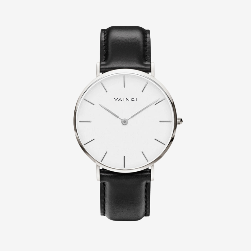 Vainci™ Noir Silver 40mm
