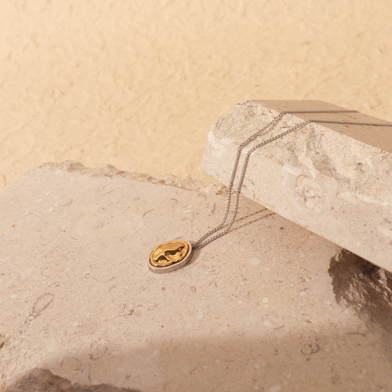 Walen Hammered Necklace