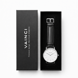 Vainci™ Noir Silver 40mm